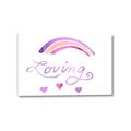 Picture of Loving Rainbow _GroupedProduct_Rectangle_Landscape_Mini_ _GroupedProduct_Rectangle_Landscape_Canvas_
