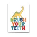 Picture of Brush Your Teeth _GroupedProduct_Rectangle_Portrait_Mini_ _GroupedProduct_Rectangle_Portrait_Canvas_