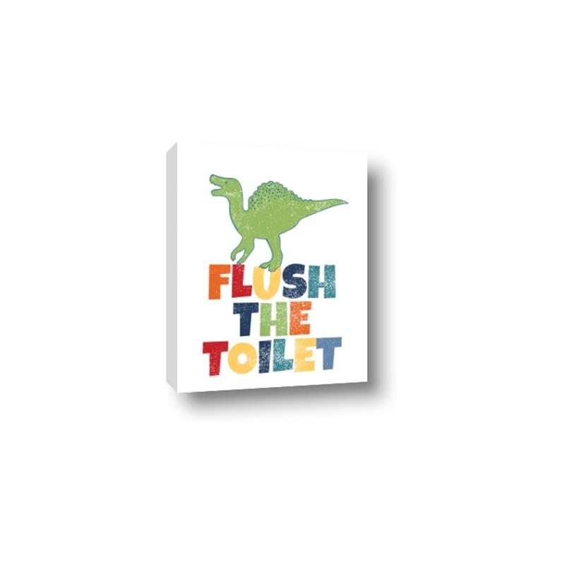 Picture of Flush The Toilet _GroupedProduct_Rectangle_Portrait_Mini_ _GroupedProduct_Rectangle_Portrait_Canvas_