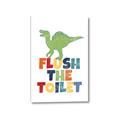 Picture of Flush The Toilet _GroupedProduct_Rectangle_Portrait_Mini_ _GroupedProduct_Rectangle_Portrait_Canvas_