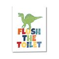 Picture of Flush The Toilet _GroupedProduct_Rectangle_Portrait_Mini_ _GroupedProduct_Rectangle_Portrait_Canvas_