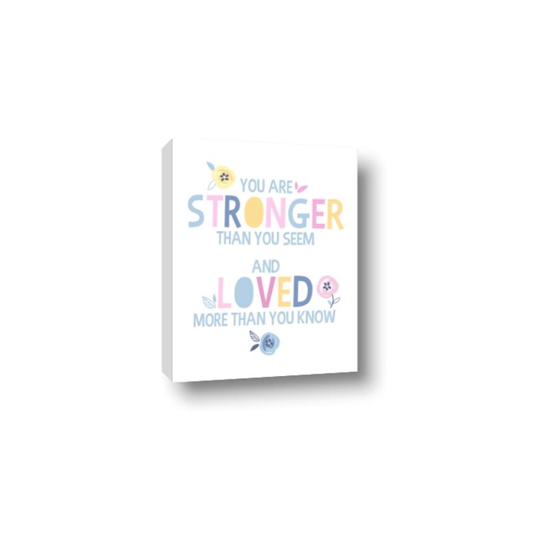 Picture of You Are Stronger _GroupedProduct_Rectangle_Portrait_Mini_ _GroupedProduct_Rectangle_Portrait_Canvas_