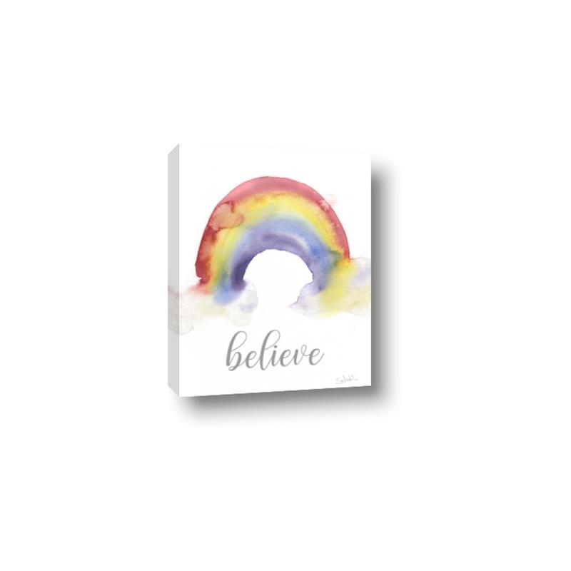 Picture of Believe in Rainbow _GroupedProduct_Rectangle_Portrait_Mini_ _GroupedProduct_Rectangle_Portrait_Canvas_