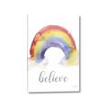 Picture of Believe in Rainbow _GroupedProduct_Rectangle_Portrait_Mini_ _GroupedProduct_Rectangle_Portrait_Canvas_