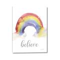 Picture of Believe in Rainbow _GroupedProduct_Rectangle_Portrait_Mini_ _GroupedProduct_Rectangle_Portrait_Canvas_