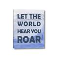Picture of Let the World Hear You Dino _GroupedProduct_Rectangle_Portrait_Mini_ _GroupedProduct_Rectangle_Portrait_Canvas_