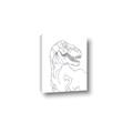 Picture of Dino Drawing _GroupedProduct_Rectangle_Portrait_Mini_ _GroupedProduct_Rectangle_Portrait_Canvas_