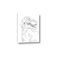 Picture of Dino Drawing _GroupedProduct_Rectangle_Portrait_Mini_ _GroupedProduct_Rectangle_Portrait_Canvas_
