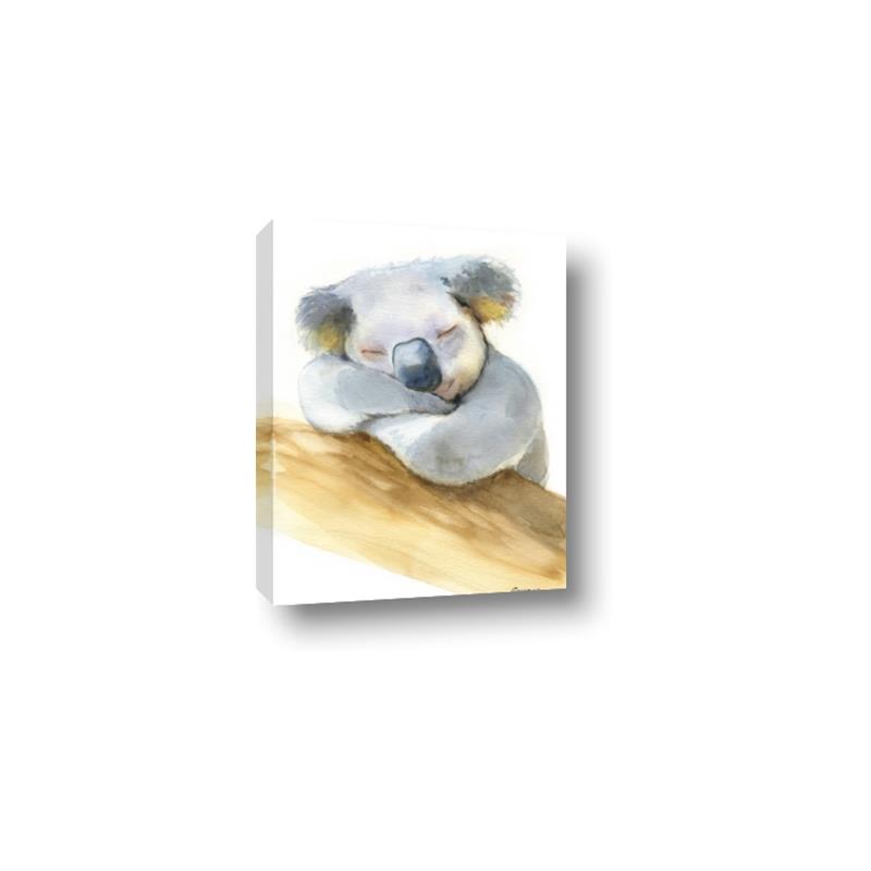 Picture of Sleeping Koala I _GroupedProduct_Rectangle_Portrait_Mini_ _GroupedProduct_Rectangle_Portrait_Canvas_
