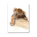 Picture of Sleeping Tiger _GroupedProduct_Rectangle_Portrait_Mini_ _GroupedProduct_Rectangle_Portrait_Canvas_
