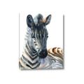 Picture of Sleeping Zebra _GroupedProduct_Rectangle_Portrait_Mini_ _GroupedProduct_Rectangle_Portrait_Canvas_