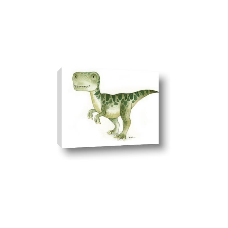 Picture of Green Dino _GroupedProduct_Rectangle_Landscape_Mini_ _GroupedProduct_Rectangle_Landscape_Canvas_
