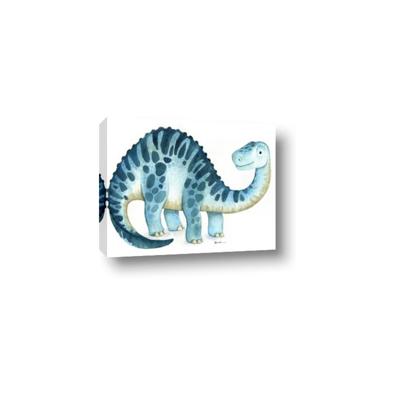 Picture of Blue Dino _GroupedProduct_Rectangle_Landscape_Mini_ _GroupedProduct_Rectangle_Landscape_Canvas_