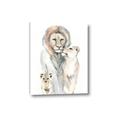 Picture of Lion Fam  _GroupedProduct_Rectangle_Portrait_Mini_ _GroupedProduct_Rectangle_Portrait_Canvas_