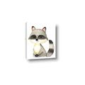Picture of Woodland Raccoon _GroupedProduct_Rectangle_Portrait_Mini_ _GroupedProduct_Rectangle_Portrait_Canvas_