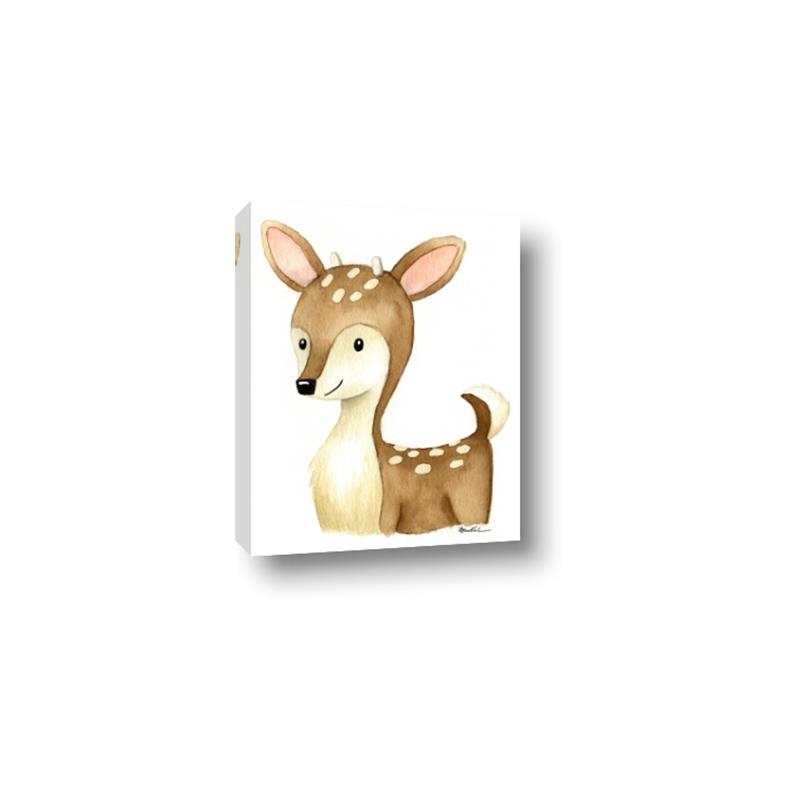 Picture of Woodland Deer _GroupedProduct_Rectangle_Portrait_Mini_ _GroupedProduct_Rectangle_Portrait_Canvas_
