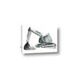 Picture of Gray Excavator _GroupedProduct_Rectangle_Landscape_Mini_ _GroupedProduct_Rectangle_Landscape_Canvas_