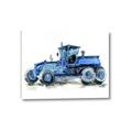 Picture of Blue Tractor  _GroupedProduct_Rectangle_Landscape_Mini_ _GroupedProduct_Rectangle_Landscape_Canvas_