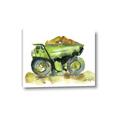 Picture of Green Dump Truck  _GroupedProduct_Rectangle_Landscape_Mini_ _GroupedProduct_Rectangle_Landscape_Canvas_