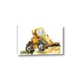 Picture of Yellow Dozer _GroupedProduct_Rectangle_Landscape_Mini_ _GroupedProduct_Rectangle_Landscape_Canvas_