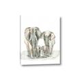 Picture of Elephant Family _GroupedProduct_Rectangle_Portrait_Mini_ _GroupedProduct_Rectangle_Portrait_Canvas_
