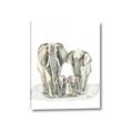 Picture of Elephant Family _GroupedProduct_Rectangle_Portrait_Mini_ _GroupedProduct_Rectangle_Portrait_Canvas_