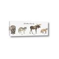 Picture of Woodland Animal Row _GroupedProduct_Panel_Landscape_Mini_ _GroupedProduct_Panel_Landscape_Canvas_