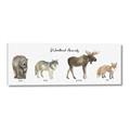 Picture of Woodland Animal Row _GroupedProduct_Panel_Landscape_Mini_ _GroupedProduct_Panel_Landscape_Canvas_