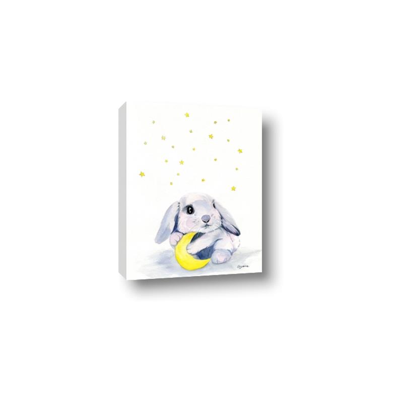 Picture of Moon Bunny  _GroupedProduct_Rectangle_Portrait_Mini_ _GroupedProduct_Rectangle_Portrait_Canvas_