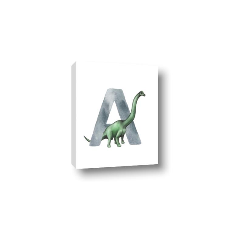 Picture of Green Dino A  _GroupedProduct_Rectangle_Portrait_Mini_ _GroupedProduct_Rectangle_Portrait_Canvas_