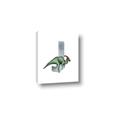 Picture of Green Dino J  _GroupedProduct_Rectangle_Portrait_Mini_ _GroupedProduct_Rectangle_Portrait_Canvas_