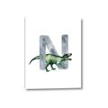 Picture of Green Dino N  _GroupedProduct_Rectangle_Portrait_Mini_ _GroupedProduct_Rectangle_Portrait_Canvas_