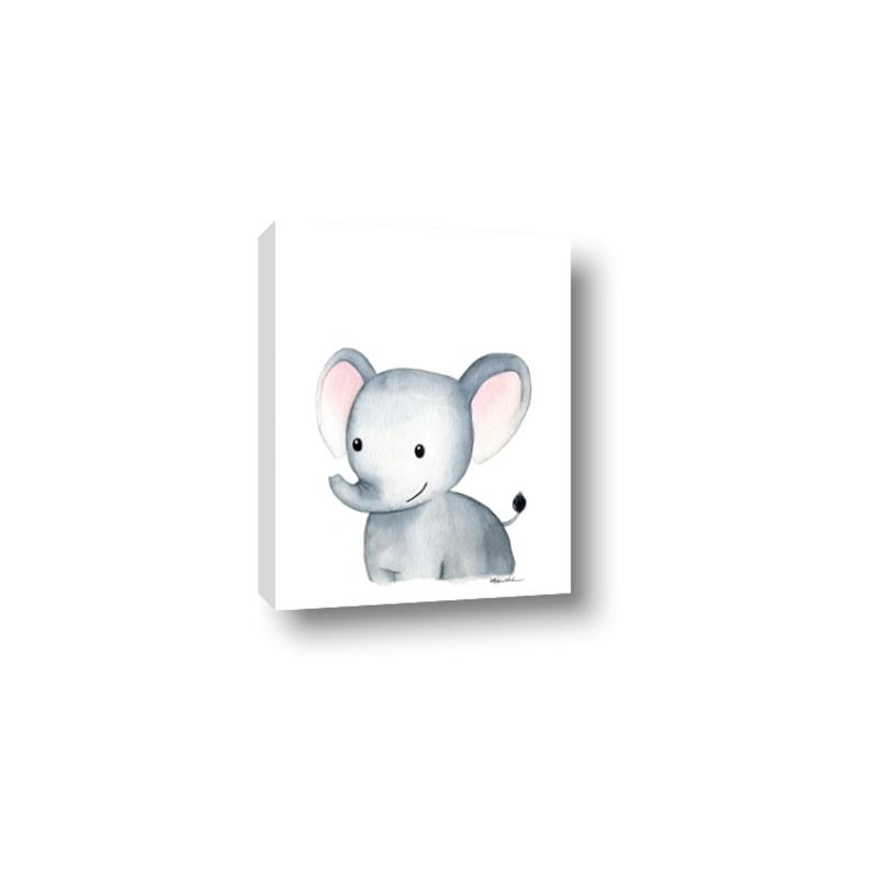 Picture of Nursery Elephant _GroupedProduct_Rectangle_Portrait_Mini_ _GroupedProduct_Rectangle_Portrait_Canvas_