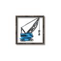 Picture of Construction Crane _GroupedProduct_Square_Mini_ _GroupedProduct_Square_Canvas_Framed_