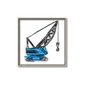 Picture of Construction Crane _GroupedProduct_Square_Mini_ _GroupedProduct_Square_Canvas_Framed_