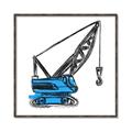 Picture of Construction Crane _GroupedProduct_Square_Mini_ _GroupedProduct_Square_Canvas_Framed_