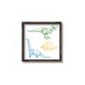 Picture of Geo Dinosaurs I _GroupedProduct_Square_Mini_ _GroupedProduct_Square_Canvas_Framed_