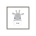 Picture of Hippo Drawing _GroupedProduct_Square_Mini_ _GroupedProduct_Square_Canvas_Framed_