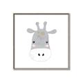 Picture of Hippo Drawing _GroupedProduct_Square_Mini_ _GroupedProduct_Square_Canvas_Framed_