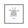 Picture of Hippo Drawing _GroupedProduct_Square_Mini_ _GroupedProduct_Square_Canvas_Framed_
