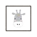 Picture of Hippo Drawing _GroupedProduct_Square_Mini_ _GroupedProduct_Square_Canvas_Framed_