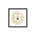 Picture of Lion Drawing _GroupedProduct_Square_Mini_ _GroupedProduct_Square_Canvas_Framed_