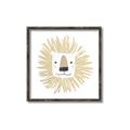 Picture of Lion Drawing _GroupedProduct_Square_Mini_ _GroupedProduct_Square_Canvas_Framed_