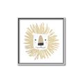 Picture of Lion Drawing _GroupedProduct_Square_Mini_ _GroupedProduct_Square_Canvas_Framed_