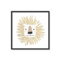 Picture of Lion Drawing _GroupedProduct_Square_Mini_ _GroupedProduct_Square_Canvas_Framed_