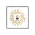 Picture of Lion Drawing _GroupedProduct_Square_Mini_ _GroupedProduct_Square_Canvas_Framed_