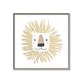 Picture of Lion Drawing _GroupedProduct_Square_Mini_ _GroupedProduct_Square_Canvas_Framed_