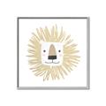 Picture of Lion Drawing _GroupedProduct_Square_Mini_ _GroupedProduct_Square_Canvas_Framed_