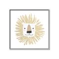Picture of Lion Drawing _GroupedProduct_Square_Mini_ _GroupedProduct_Square_Canvas_Framed_