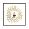 Picture of Lion Drawing _GroupedProduct_Square_Mini_ _GroupedProduct_Square_Canvas_Framed_